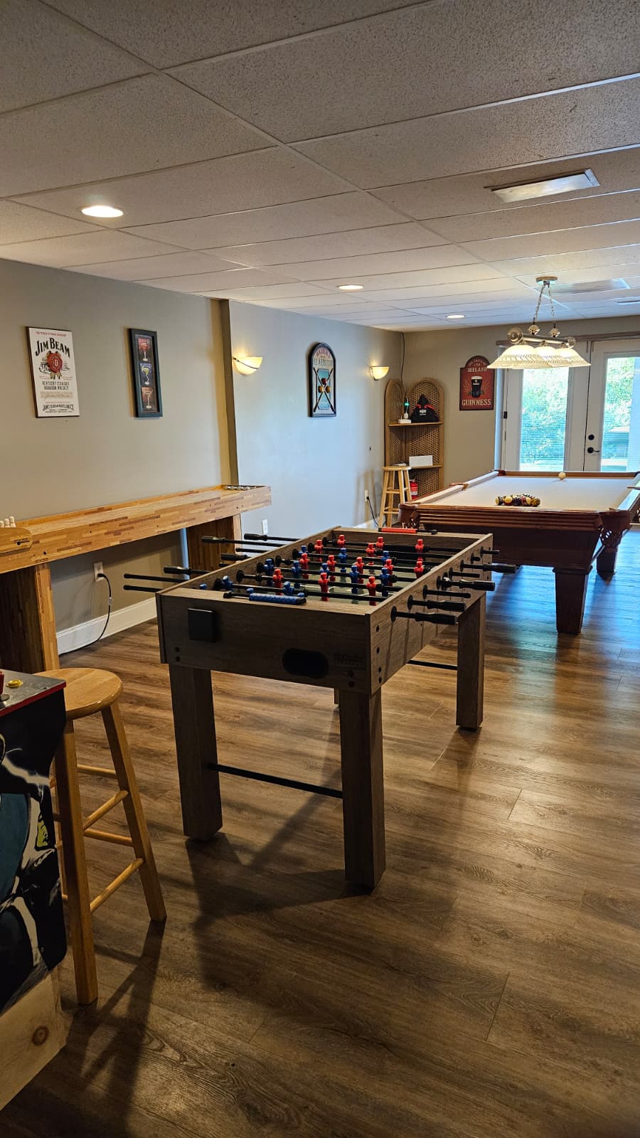Foosball Table & Pool Table